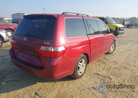 2005 Honda Odyssey Ex from USA, damaged, VIN 5FNRL38495B008629